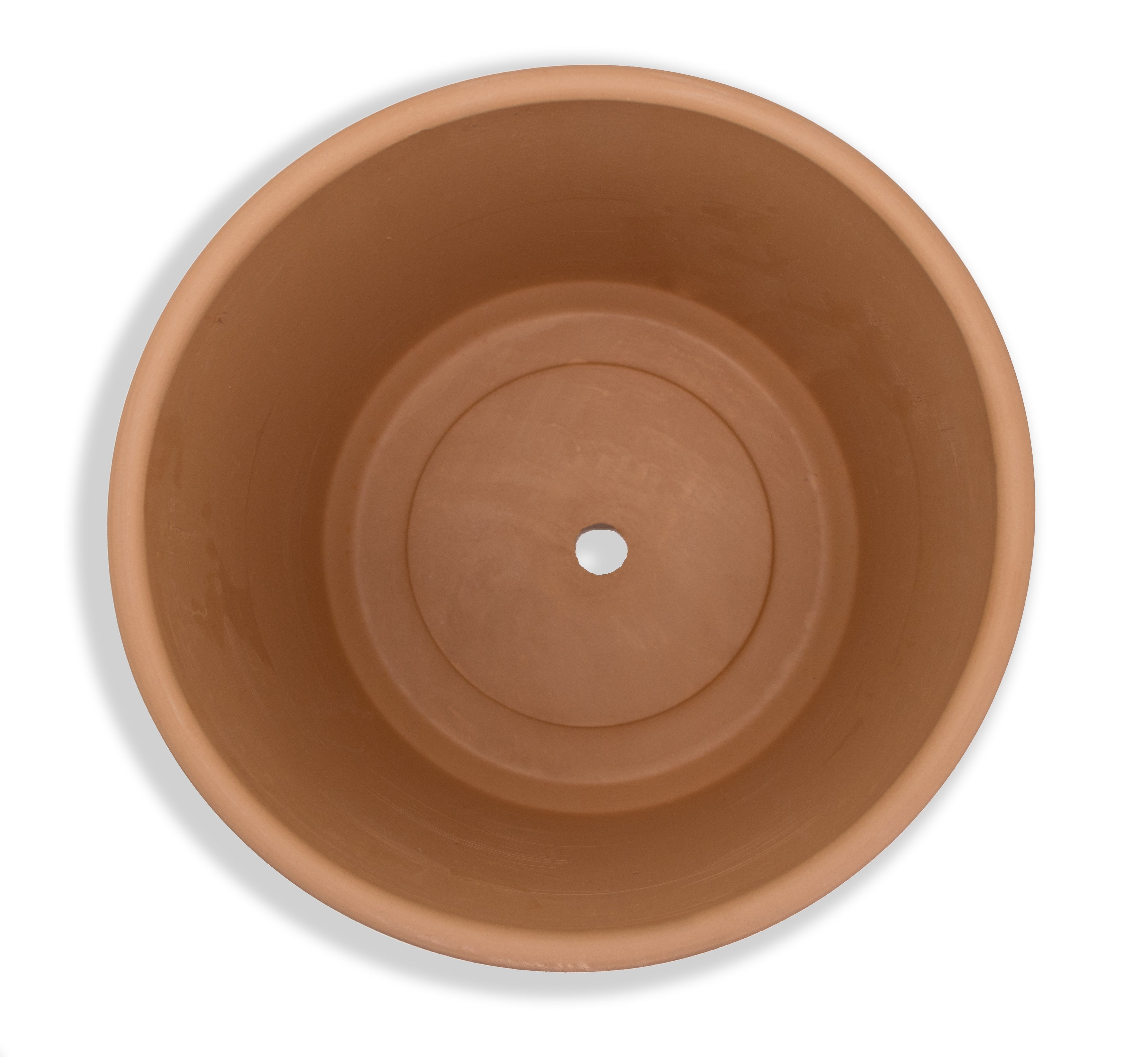 Deep Cylinder Pot  Terracotta – Pigment